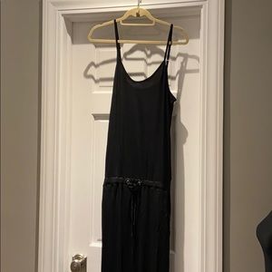 New Black One Piece Romper size m